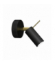 Kinkiet PRESTON GOLD/BLACK 1x mini GU10 Milagro MLP7634