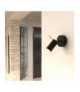 Kinkiet PRESTON GOLD/BLACK 1x mini GU10 Milagro MLP7634