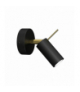 Kinkiet PRESTON GOLD/BLACK 1x mini GU10 Milagro MLP7634