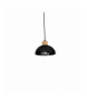 Lampa wisząca ERIK Black/Wood 5xE27 Milagro MLP7227