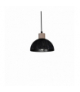 Lampa wisząca ERIK Sawn black/Patinated wood 2XE27 Milagro MLP7639