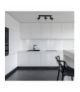Lampa sufitowa HUDSON BLACK 3xGU10 Milagro MLP8796