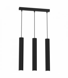 Lampa wisząca HUDSON BLACK 3xGU10 Milagro MLP8792