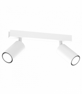 Lampa sufitowa HUDSON WHITE 2xGU10 Milagro MLP8802