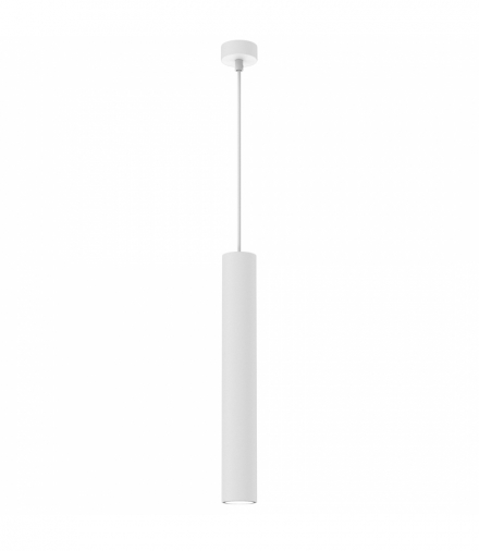 Lampa wisząca HUDSON WHITE 1xGU10 Milagro MLP8798