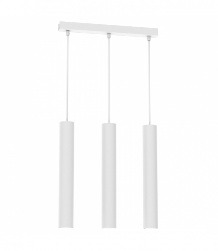 Lampa wisząca HUDSON WHITE 3xGU10 Milagro MLP8799