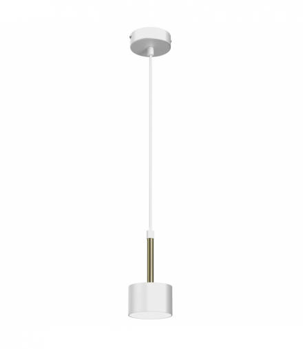 Lampa wisząca ARENA WHITE/GOLD 1xGX53 Milagro MLP7754