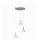 Lampa wisząca ARENA WHITE/GOLD 3xGX53 Milagro MLP7756