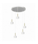 Lampa wisząca ARENA WHITE/GOLD 5xGX53 Milagro MLP7757