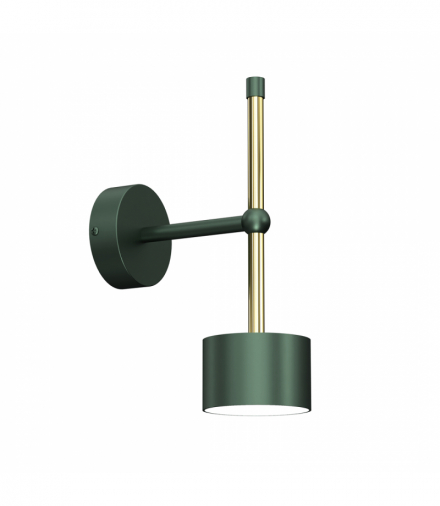 Kinkiet ARENA GREEN/GOLD 1xGX53 Milagro MLP7765