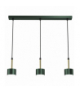 Lampa wisząca ARENA GREEN/GOLD 3xGX53 Milagro MLP7767
