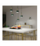 Lampa wisząca ARENA GREEN/GOLD 5xGX53 Milagro MLP7769
