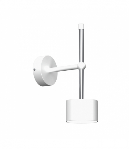 Kinkiet ARENA WHITE/SILVER 1xGX53 Milagro MLP7777