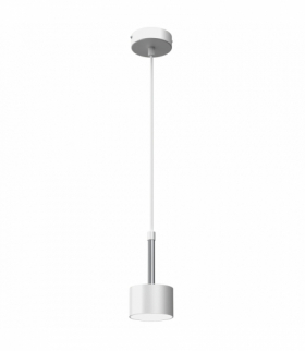 Lampa wisząca ARENA WHITE/SILVER 1xGX53 Milagro MLP7778