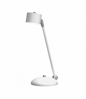 Lampka biurkowa ARENA WHITE/SILVER 1xGX53 Milagro MLP7782
