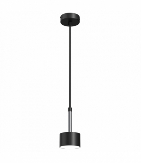 Lampa wisząca ARENA BLACK/SILVER 1xGX53 Milagro MLP7784