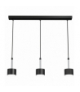 Lampa wisząca ARENA BLACK/SILVER 3xGX53 Milagro MLP7785