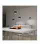Lampa wisząca ARENA BLACK/SILVER 3xGX53 Milagro MLP7786