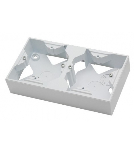 SONATA PNP-2R/00 Puszka instalacyjna do serii SONATA podwójna, BIAŁY