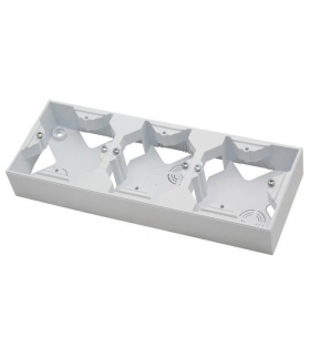 SONATA PNP-3R/00 Puszka instalacyjna do serii SONATA potrójna, BIAŁY