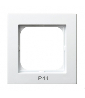 SONATA RH-1R/00 Ramka pojedyncza do łączników IP-44 , BIAŁY
