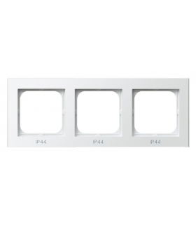 SONATA RH-3R/00 Ramka potrójna do łączników IP-44 , BIAŁY