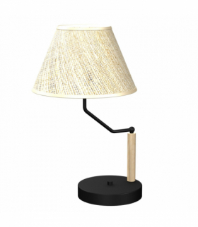 Lampka stołowa ETNA Black 1xE27 Milagro MLP7278