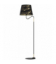 Lampa stojąca HERMES Black/Gold 1xE27 Milagro MLP7284