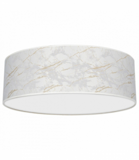 Lampa sufitowa SENSO White/Gold 3xE27 Ø60cm Milagro MLP7308