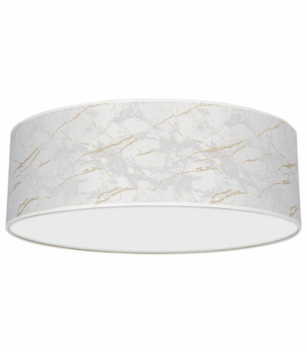 Lampa sufitowa SENSO White/Gold 3xE27 Ø60cm Milagro MLP7308