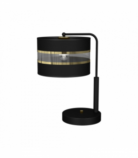 Lampka Nocna ULTIMO BLACK 1xE27 Milagro MLP7343
