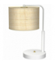 Lampa gabinetowa MARSHALL WHITE / RATTAN 1xE27 Milagro MLP7491