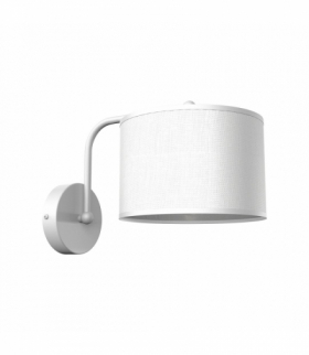 Kinkiet ALBION BIEL / BAWEŁNA1xE27 Milagro MLP7504