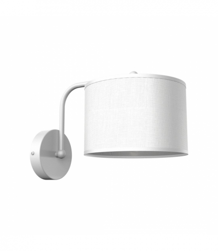 Kinkiet ALBION BIEL / BAWEŁNA1xE27 Milagro MLP7504