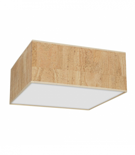 Lampa sufitowa CORK White/Cork 3xE27 Milagro MLP7518