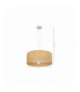 Lampa wisząca CORK White/Cork 3xE27 Milagro MLP7523