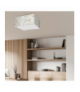 Lampa sufitowa ZIGGY WHITE White/Gold 2xE27 Milagro MLP7563