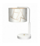 Lampka nocna ZIGGY WHITE White/Gold 1xE27 Milagro MLP7570