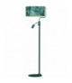 Lampa podłogowa ZIGGY GREEN Gold/Bottle 1xE27 + 1x mini GU10 Milagro MLP7582