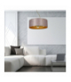 Lampa wisząca ZIGGY PINK Gold/Pink 3xE27 Milagro MLP7591