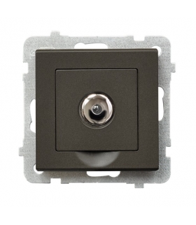 SONATA ŁP-8RE/m/40 Ściemniacz elektroniczny sterowany pilotem lub dotykiem, CZEKOLADOWY METAL