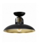 Lampa sufitowa FELIX BLACK/GOLD 1xE27 Milagro MLP8905