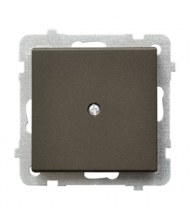 SONATA Z-1R/m/40 Zaślepka , CZEKOLADOWY METAL