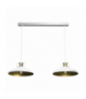 Lampa wisząca FELIX WHITE/GOLD 2xE27 Milagro MLP7705