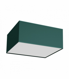 Lampa sufitowa VERDE GREEN kwadrat 2xE27 Milagro MLP7874