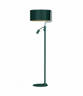 Lampa stojąca VERDE GREEN 1xE27 + 1x mini GU10 Milagro MLP7881