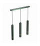 Lampa wisząca JOKER GREEN/GOLD 3xGU10 Milagro MLP7721