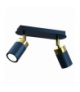 Lampa sufitowa JOKER NAVY BLUE/GOLD 2xGU10 Milagro MLP7723