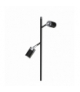 Lampa podłogowa JOKER BLACK/CHROME 2xGU10 Milagro MLP7750