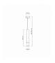 Lampa wisząca JOKER INOX 1xGU10 Milagro MLP9673